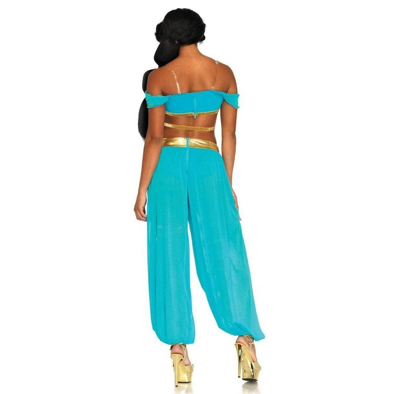 CostumeDaddy Jasmine Costume - back view